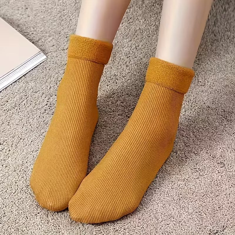 Fleece Ribbed Sock Set