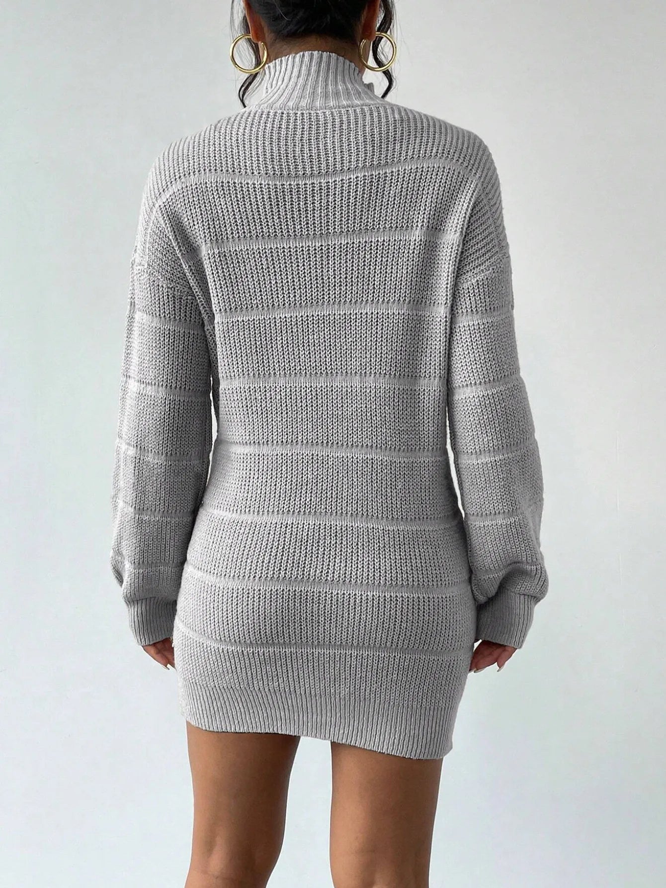 Turtleneck Mini Dress
