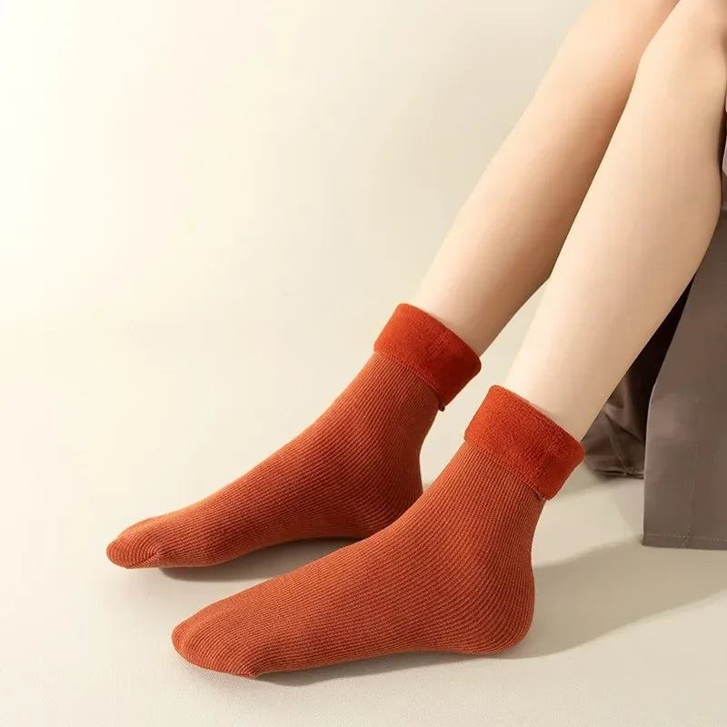 Fleece Ribbed Sock Set