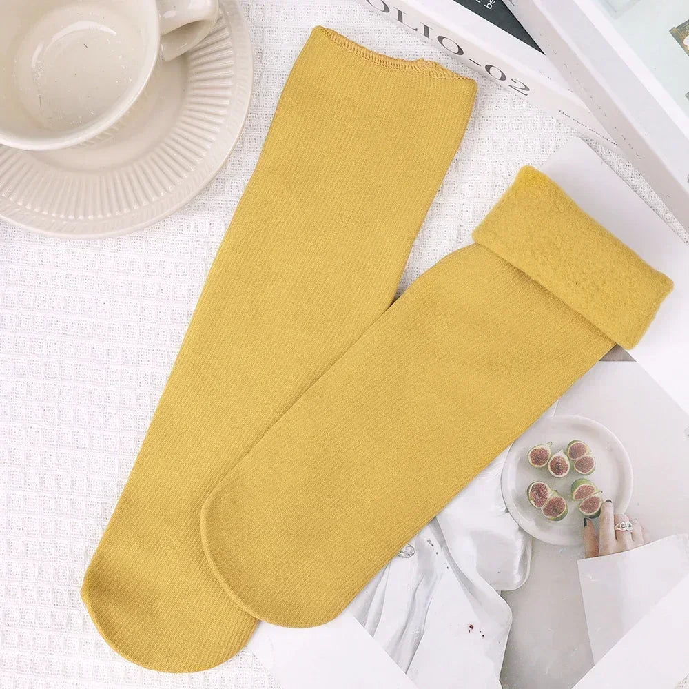 Fleece Ribbed Sock Set