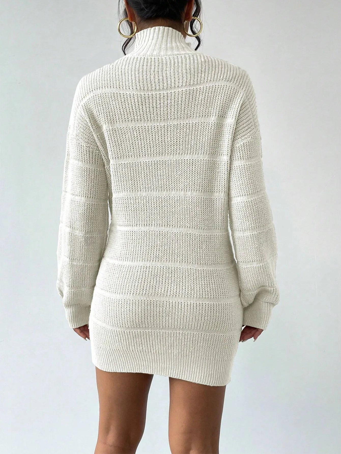 Turtleneck Mini Dress