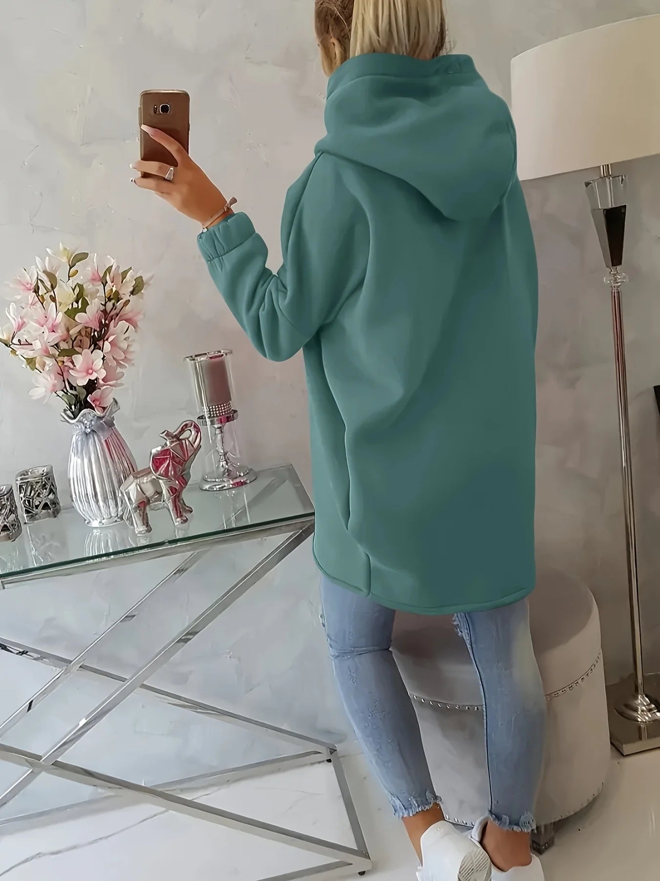 Asymmetrical Zip Hoodie