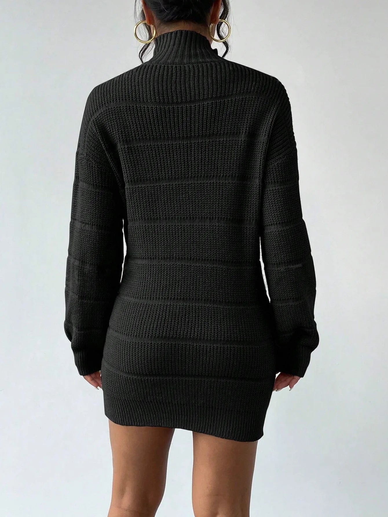 Turtleneck Mini Dress