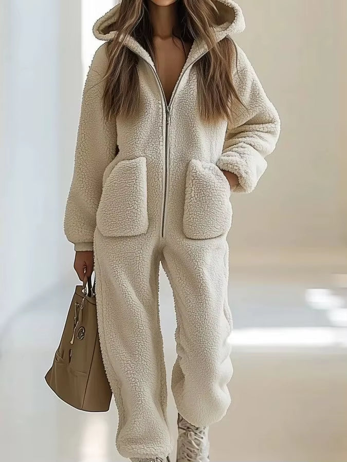 Haley Hooded Jumpsuit