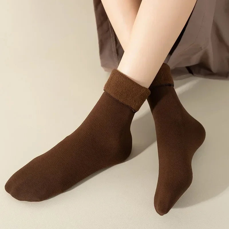 Fleece Ribbed Sock Set