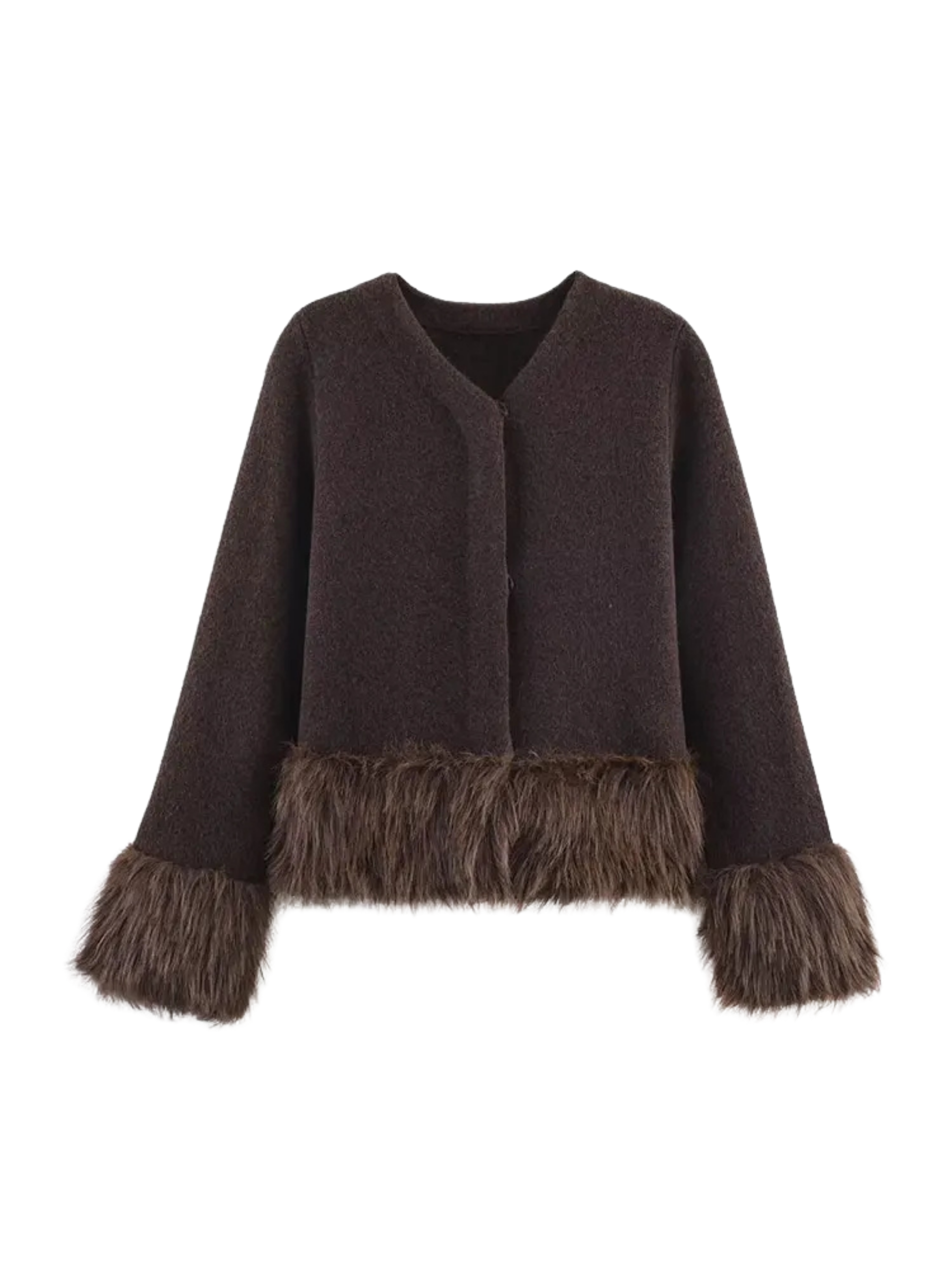 Margot Fur-Trim Jacket