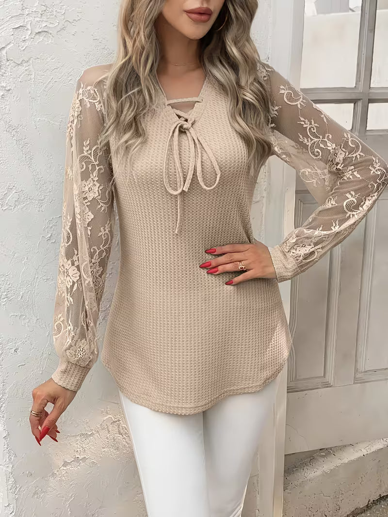 Floraire Lace Sleeve Blouse